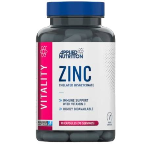 Applied Nutrition Zinc Bisglycinate, 90 Vegan Tablets